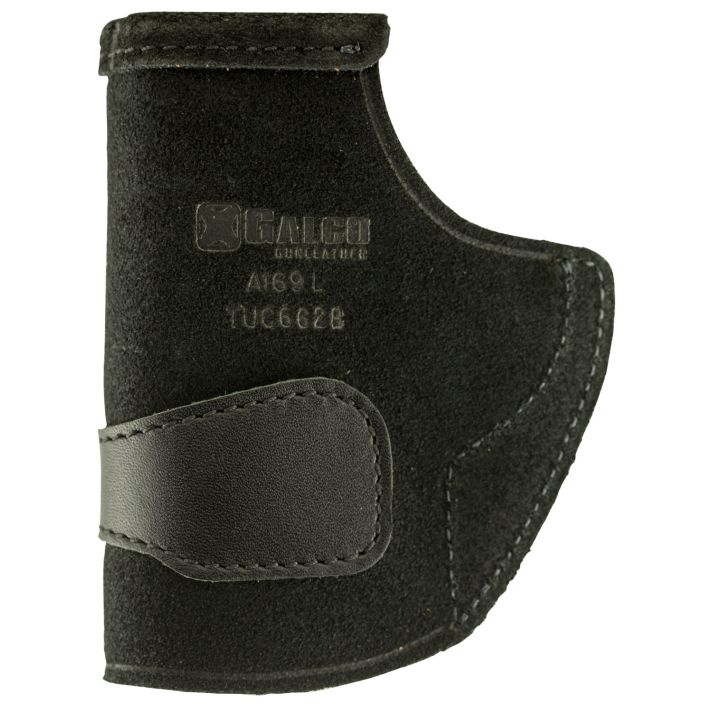 Galco TUC662B Tuck-N-Go 2.0 IWB Black Leather UniClip/Stealth Clip Fits Springfield XDS Ambidextrous