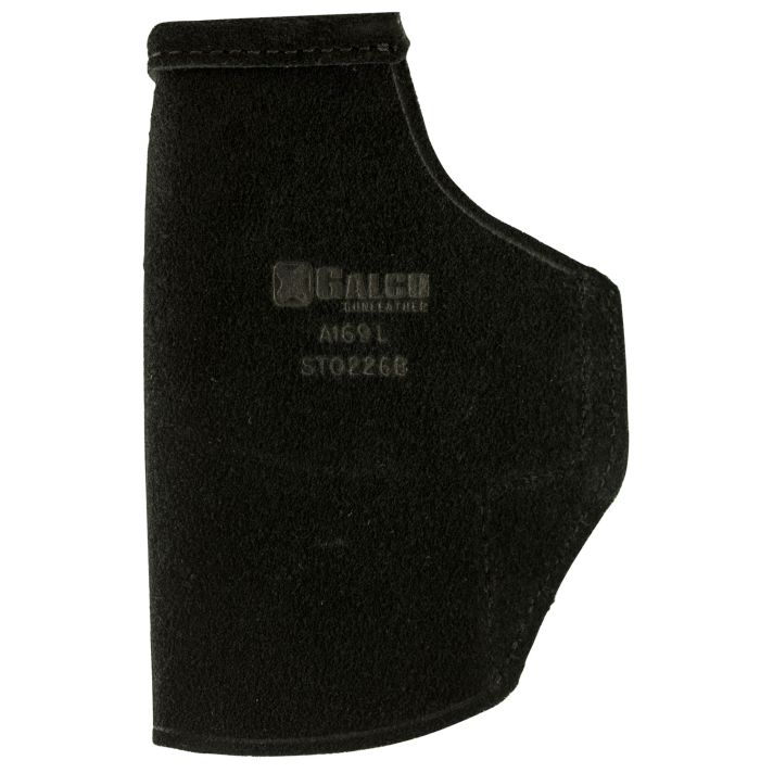 Galco STO226B Stow-N-GoIWB Black Leather Belt Clip Fits Glock 19 Gen1-5/19X/23 Gen2-5 Right Hand