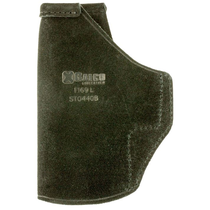 Galco STO440B Stow-N-GoIWB Black Leather Fits Springfield XD/XD Mod2/FN 509, Belt Clip Mount Right Hand