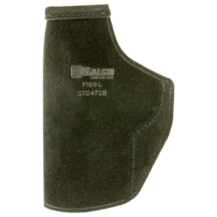 Galco STO472B Stow-N-GoIWB Black Leather Belt Clip Fits S&W M&P/S&W M&P 2.0 Compact Right Hand