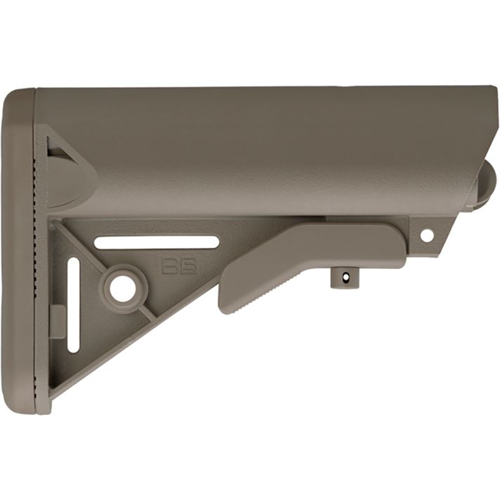 B5 Systems SOP1075 Enhanced SOPMOD Flat Dark Earth Synthetic for AR-Platform with Mil-Spec Receiver Extension (Tube Not Included)