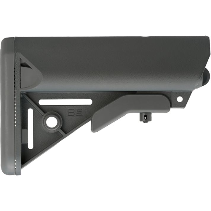 B5 Systems SOP1123 Enhanced SOPMOD Wolf Gray Synthetic for AR-Platform with Mil-Spec Receiver Extension (Tube Not Included)