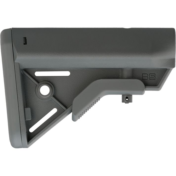 B5 Systems BRV1117 BravoWolf Gray Synthetic for AR-Platform with Mil-Spec Receiver Extension (Tube Not Included)