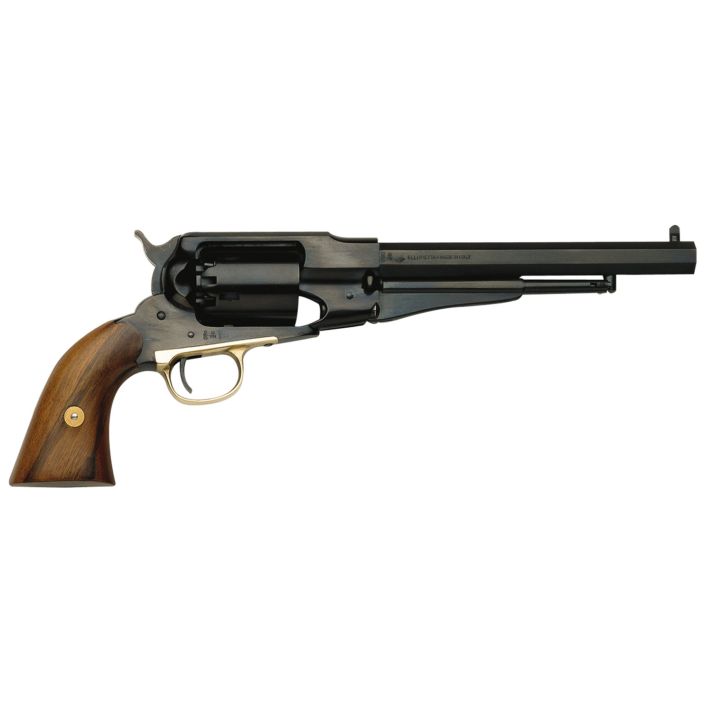 Traditions FR18582 1858 Army Break Open 44 Cal #11 Percussion 8" 6 Shot Blued Walnut Grip