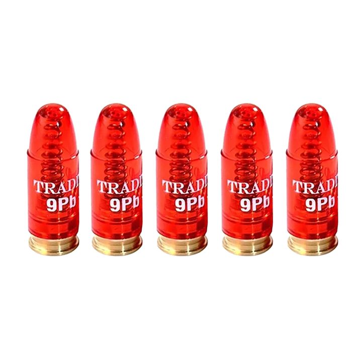 Traditions ASM9 Snap Caps Handgun 9mm Plastic w/Brass Base 5/Pack