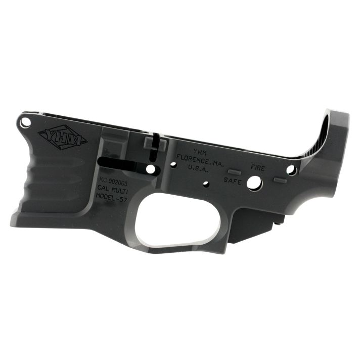Yankee Hill 125BILLET Billet Lower Receiver 5.56x45mm NATO 7075-T6 Aluminum Black Anodized for AR-15
