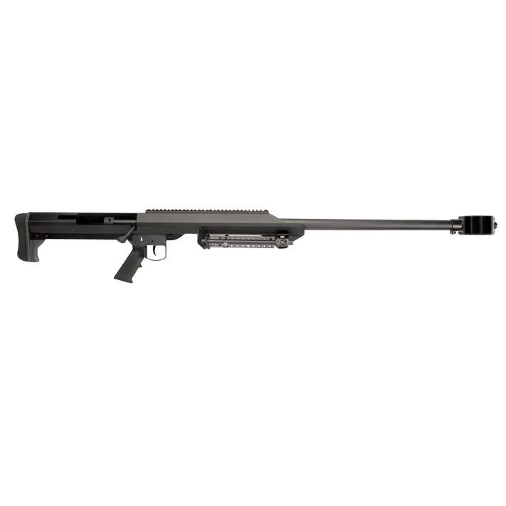 Barrett 13303 M99416 Barrett 1rd 32" Heavy Barrel, Black Cerakote Aluminum Receiver, Fixed Synthetic Stock w/Sorbothane Recoil Pad, Match Trigger, Manual Safety, Optics Ready