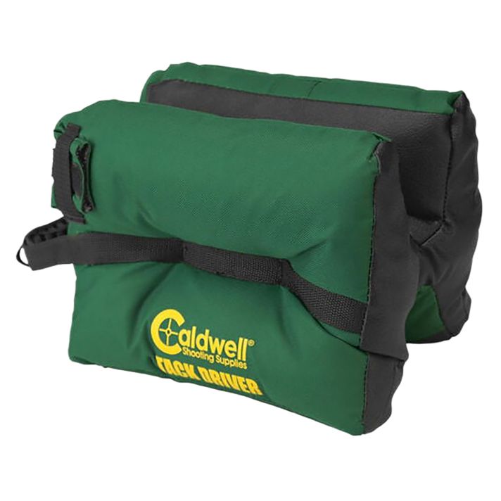 Caldwell 569230 Tack DriverPrefilled Green Nylon Front and Rear Bag