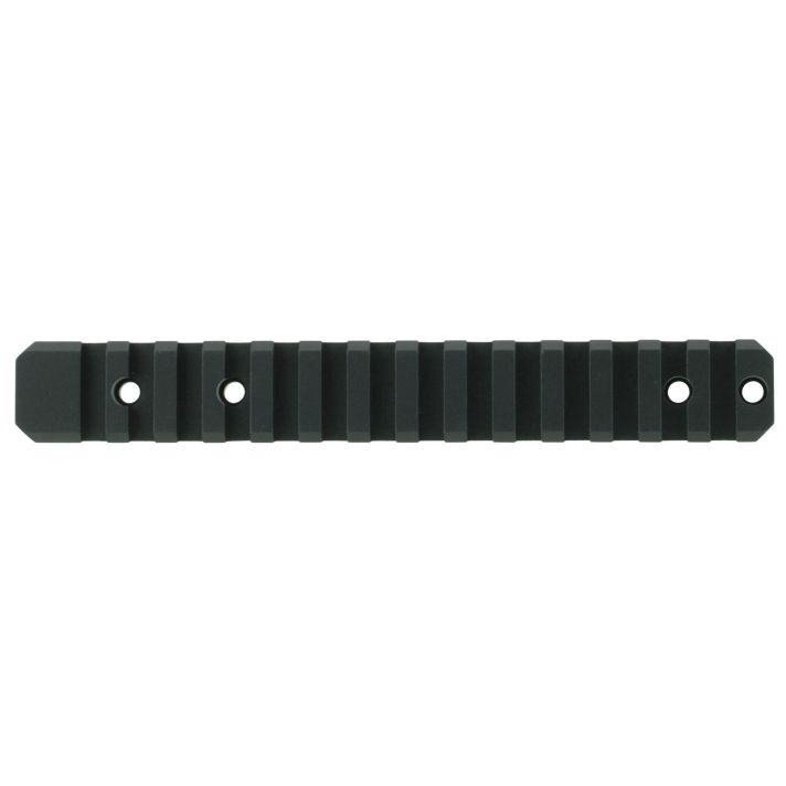 Talley PSO258700 Remington 700 Picatinny RailBlack Anodized Short Action 0 MOA