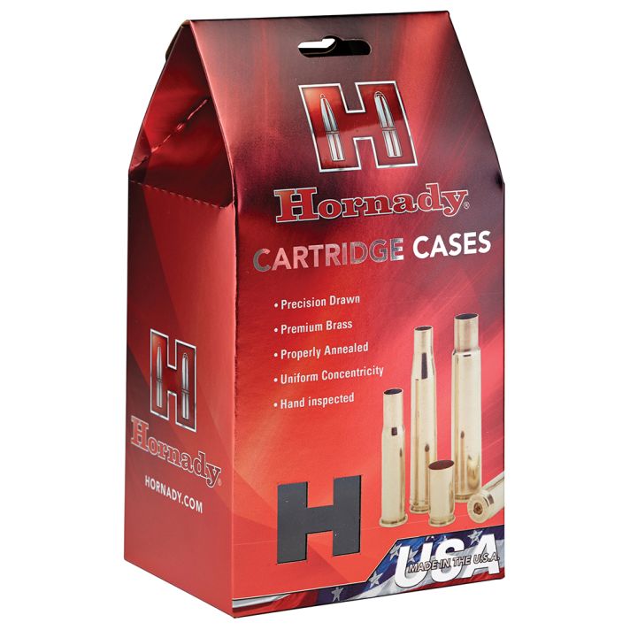 Hornady 8742 Unprimed Cases Cartridge 40 S&W Handgun Brass