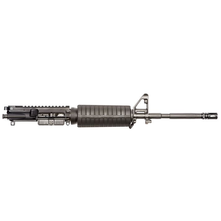 Spikes STU5025M4S Complete Upper5.56x45mm NATO 16" Black Phosphate Barrel, 7075-T6 Aluminum Black Receiver, M4 Double Head Shield Handguard for M4 Carbine