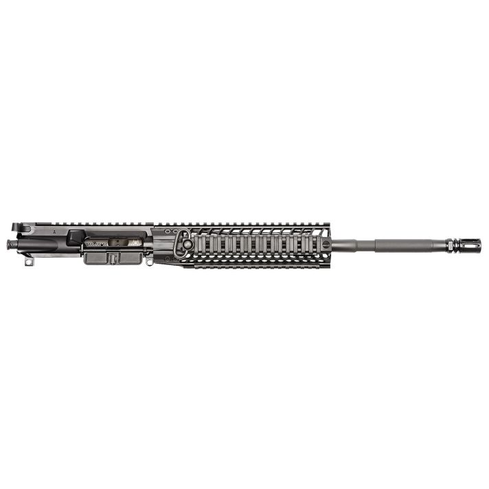 Spikes STU5025R9S Complete Upper5.56x45mm NATO 16" Black Phosphate Barrel, 7075-T6 Aluminum Black Receiver, 9" BAR2 Free-Float Handguard for M4 Carbine