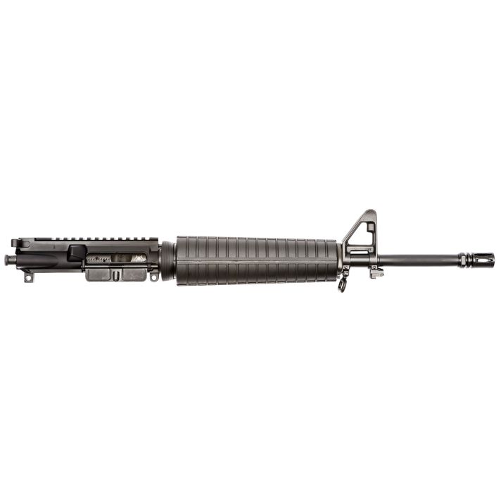 Spikes STU5435MLS Complete Upper5.56x45mm NATO 16" Black Phosphate/Midlength Barrel, 7075-T6 Aluminum Black Receiver, 12" SAR3 Free-Floating Handguard for AR-15