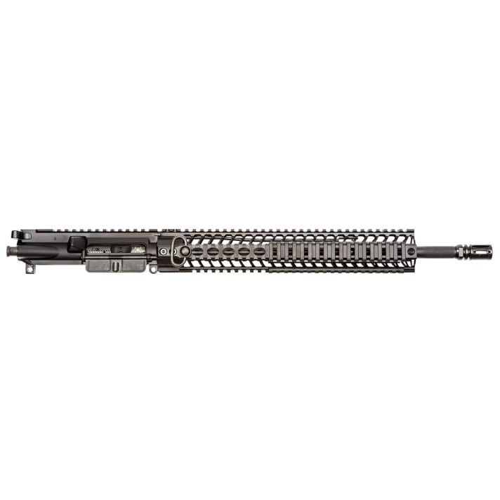 Spikes STU5435R2S Complete Upper5.56x45mm NATO 16" Black Phosphate/Midlength Barrel, 7075-T6 Aluminum Black Receiver, 12" SAR3 Free-Floating Handguard for AR-15